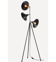 Rsylight Retro Metal Dekoratif 3 Lü Mafsallı Köşe Lambası Lambader