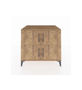 Kronos Şifonyer 3 Raflı 4 Kapaklı 88x59x80 Çam-Çam