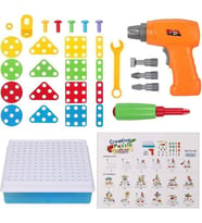 Parstek 3D Yaratıcı 340 Parça Matkaplı Tamir Seti 2475 (Karışık)