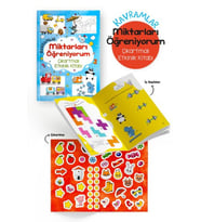 Kramlar – Miktarları Öğreniyorum – Çıkartmalı Etkinlik Kitabı - 3 Yaş +