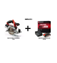 Einhell Set-5 (TE-CS 18/150 Li Akülü Daire Testere+18V 2,5 Ah PXC Starter Kit, Akü & Şarj Cihazı)