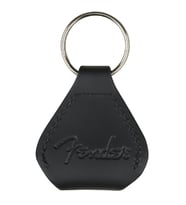 Fender Leather Pick Holder Anahtarlık Black
