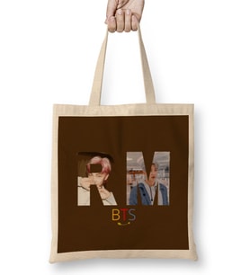 RM Bts Army GIFT University Bez Çanta Uzun Saplı