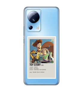 Xiaomi Mi 13 Lite Uyumlu Toy Story Minimalist Poster Desenli Şeffaf Telefon Kılıfı