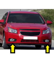 CRUZE SEDAN HB SİS FARI ÇERÇEVESİ KROM 2009 2010 2011 2012 2013 1. KALİTE