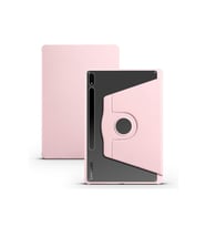 Samsung Galaxy Tab S7 FE LTE (T737-T736-T733-T730) Uyumlu Kılıf Zore Termik Kalem Bölmeli Dönebilen Standlı Kılıf