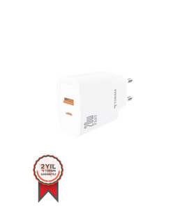 TORİMA Beyaz TRM-C21 Şarj Cihazı Tek Adaptör