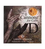 Larsen 639512 Cannone Warm Broad Çello Re (D) Teli  Dolgun ve Rezonanslı Ses Karakteri Çellonun Doğal Tınısını Zenginleştiren Tasarım