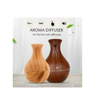 Dekoratif Led Işıklı Hava Nemlendirici Buhar Makinesi Aromatik Oda Kokusu Difüzörü (Sarı)