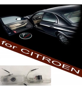 Citroen Kapı Uyumlu Altı Logo Araç 3D Gölge Light