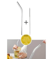 Termosilikat Isıya Dayanıklı Bardak Cam Pipet Temizleme Fırçası 1 Adet Cam Pipet (Şeffaf)