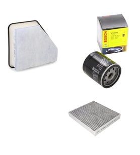 Bosch Filtre Bakım Seti Toyota Corolla 1.4 D 4D 2008-2009 Dizel Hava + Yağ F. + Polen Filtre Bosch