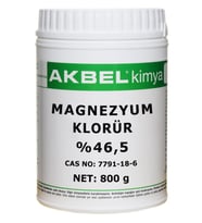 AKBEL MAGNEZYUM KLORÜR 800 GR (Beyaz)