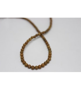 Jasper Taşı YARIM Dizi 4mm (9859) (18cm uzunluğundadır)