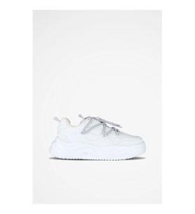 Vicco Dublin Phlon Hafif Taban Bağcıklı Sneaker BEYAZ