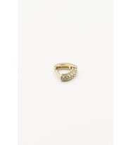 Modern Üçgen Tasarımlı Zirkon Halka Tragus Piercing – Gold  Parlaklığını Korur, Cilt Dostu