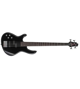 Cort AB4PLUSLHBK Action Serisi 4 Telli Solak Bas Gitar Siyah Renk, Aktif EQ Sistemi, Ergonomik Gövde