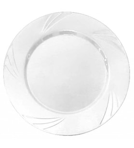Tabak Kristal 22,5 cm Şeffaf 6'lı-