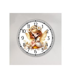 bilge Tasarım Çocuk Odası Duvar Saati 30 x 30 CM (Karışık)