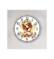 bilge Tasarım Çocuk Odası Duvar Saati 30 x 30 CM (Karışık)