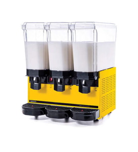 Samixir 60.MMMY Klasik Triple Soğuk İçecek Dispenseri, 20+20+20 L, Karıştırıcılı, Sarı