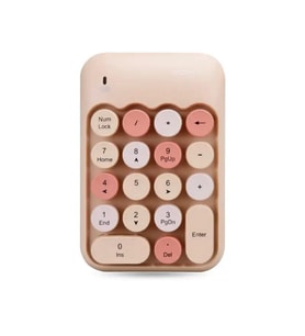 Kablosuz Retro Numpad 18 Tuşlu Numerik Muhasebe Ofis Klavyesi