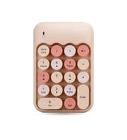 Kablosuz Retro Numpad 18 Tuşlu Numerik Muhasebe Ofis Klavyesi