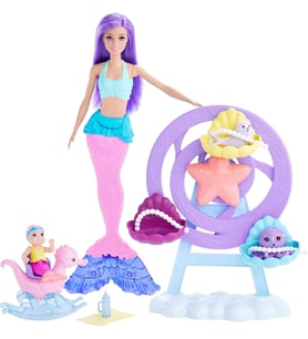 Barbie-Dreamtopia Deniz Kızı Bebek Ve Çocuk Oyun Alanı (Çok Renkli)