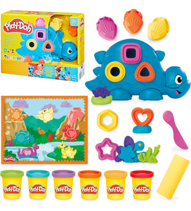 Play-Doh Başlangıç Seti Şekiller Ve Renkler Dinozor Oyuncağı