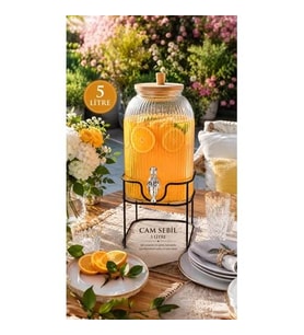 SU SEBiLİ CAM 5 LİTRE