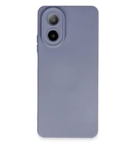 Newface Oppo A38 Kılıf Nano içi Kadife Silikon - Gri