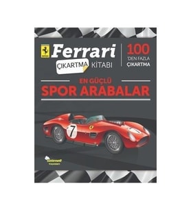 Yumurcak Ferrari En Güçlü S.Arabalar Çıkartma Kit