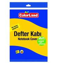 Colorland Hazır Defter Kabı A4 10Lu Sarı