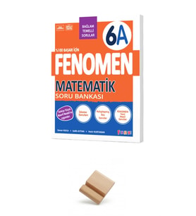 Fenomen 6. Sınıf Maarif 6A Matematik Soru Bankası + Telefon Standı