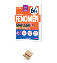 Fenomen 6. Sınıf Maarif 6A Matematik Soru Bankası + Telefon Standı