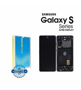 Samsung G780 S20 FE Ekran Lcd Çıtalı Siyah %100 Kvk Servis Orjinal (Beyaz)