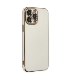 Apple İphone 14 Pro Kılıf Volet Silikon - Beyaz