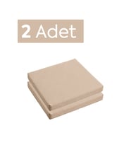 Renkli Bağcıklı Çıkarılabilir Kılıflı Su İtici Oturum Minderi 40x40x4