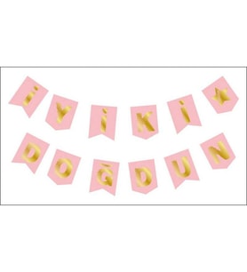 FLAMA İYİKİ DOĞDUN PEMBE PK:1-