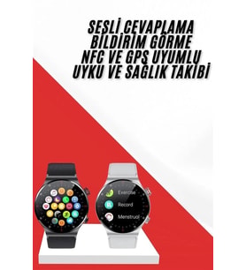 Akıllı Saat Arama Cevaplama Müzik Gps Takibi