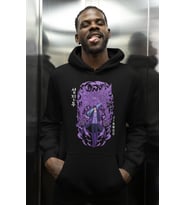 Sung Jin-Woo Solo Tesviye Baskılı Unisex Oversize Anime Dizi Karakter Hoodie