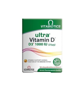 Ultra Vitamin D Vitamin D3 İçeren Takviye Edici Gıda 1000UI 96 Tablet