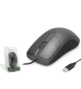 Usb Kablolu Optik Mouse - Siyah HDX3261