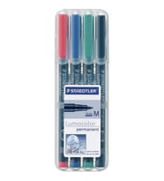 STAEDTLER 317 WP4 LUMOCOLOR PERMANENT MARKER KALEM M 1.0mm 4'LÜ