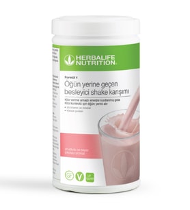 Formül 1 Besleyici Shake Karışımı Ahududu ve Beyaz Çikolata Aromalı