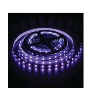 395nm UV 5V Şerit LED 5050 60/1 mt Yapışkanlı Kesilebilir