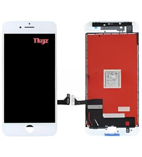 Tkgz - iPhone 7 Uyumlu Lcd Ekran Dokunmatik -A- Kalite (LW MARKA) BEYAZ