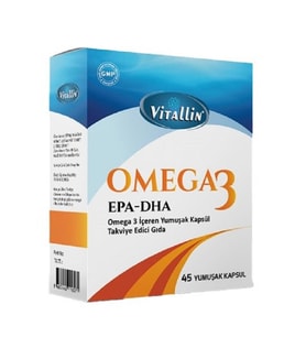 Vitallin Omega 3 45 Yumuşak Kapsül