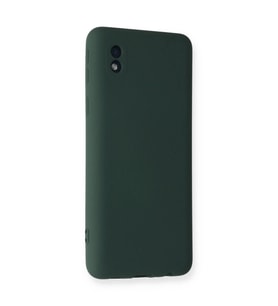 Galaxy A01 Core Kılıf Nano İçi Kadife  - Koyu Yeşil