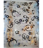 ŞEFFAF MASA ÖRTÜSÜ 1,7 mm 80 cm x 150 cm Kalın DESENLİ Pvc Kaymaz Masa Örtüsü Koruyucu 80 CM X 150 CM (Renksiz)